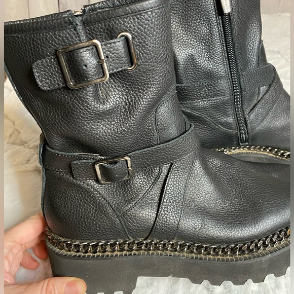 Vince Camino Women's Messtia Buckle Lug Sole Boots size 7.5 - Picture 2 of 8